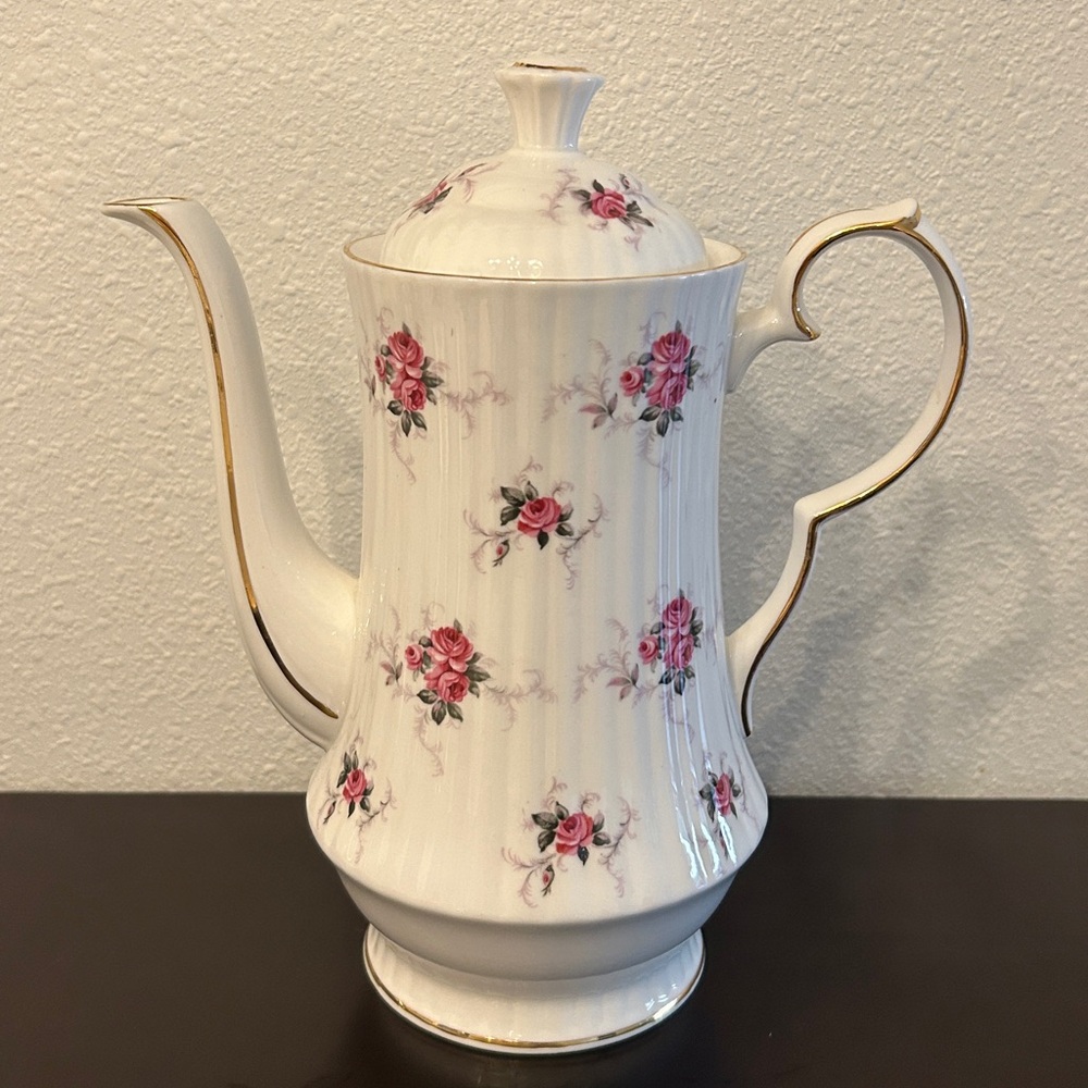 Vintage Princess House by Hammersley Windsor Rose fine bone china tea/coffee set - Picture 12 of 15